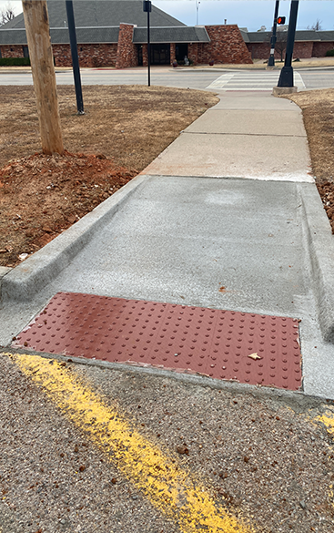 Handicap-accessible ramps